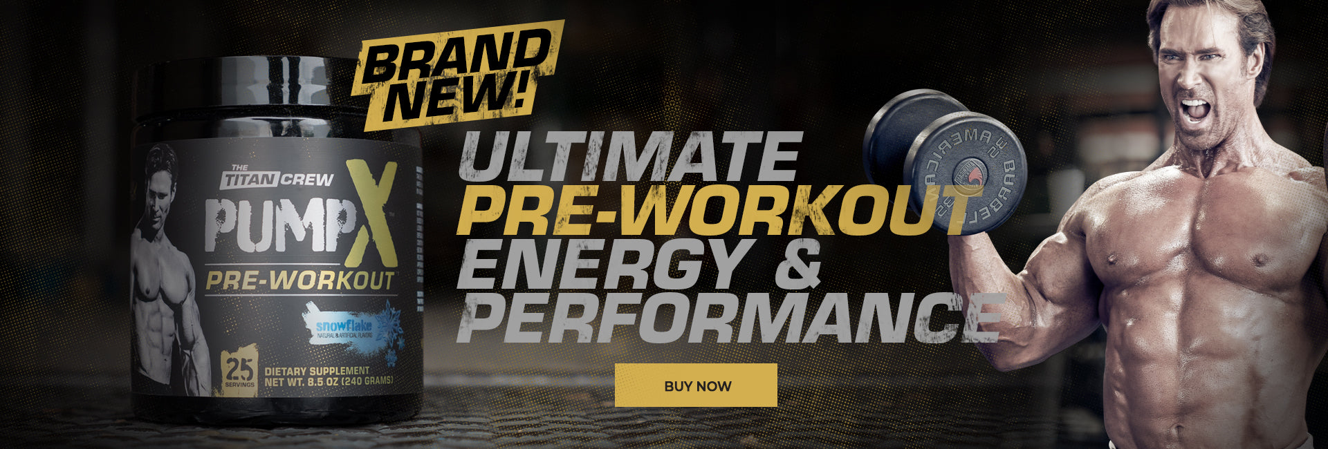 Brand New! Mike O'Hearn's Pump X. Ultimate Pre-Workout Energy & Performance. Shop Now